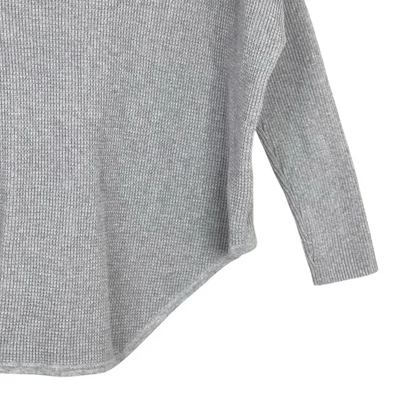 Planet by Lauren G Sweater One Size Loose Cowl Neck Knit Pullover Quiet Luxury - Picture 8 of 11